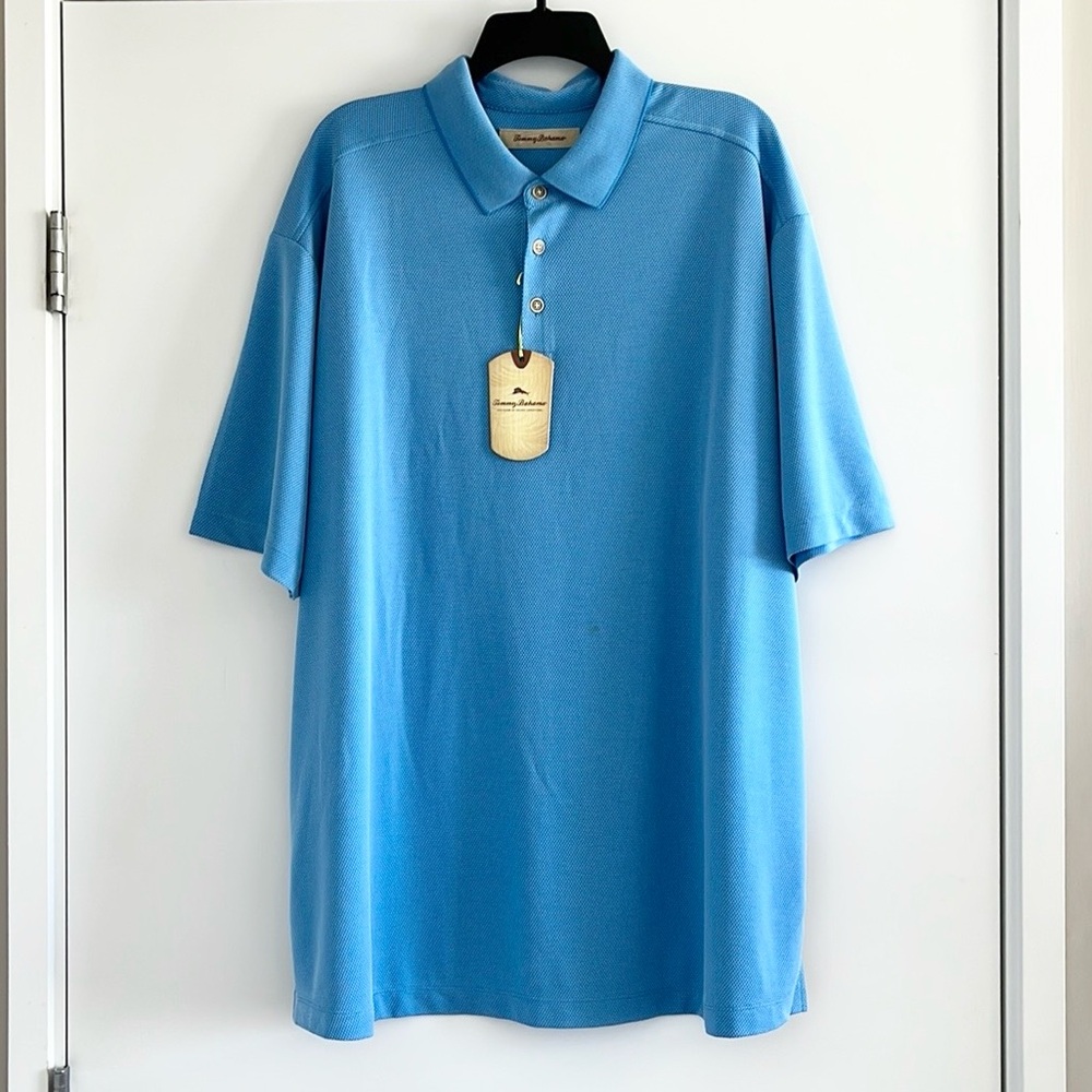 Tommy Bahama Light Blue Polo Shirt